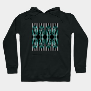 Steel n Teal Hoodie